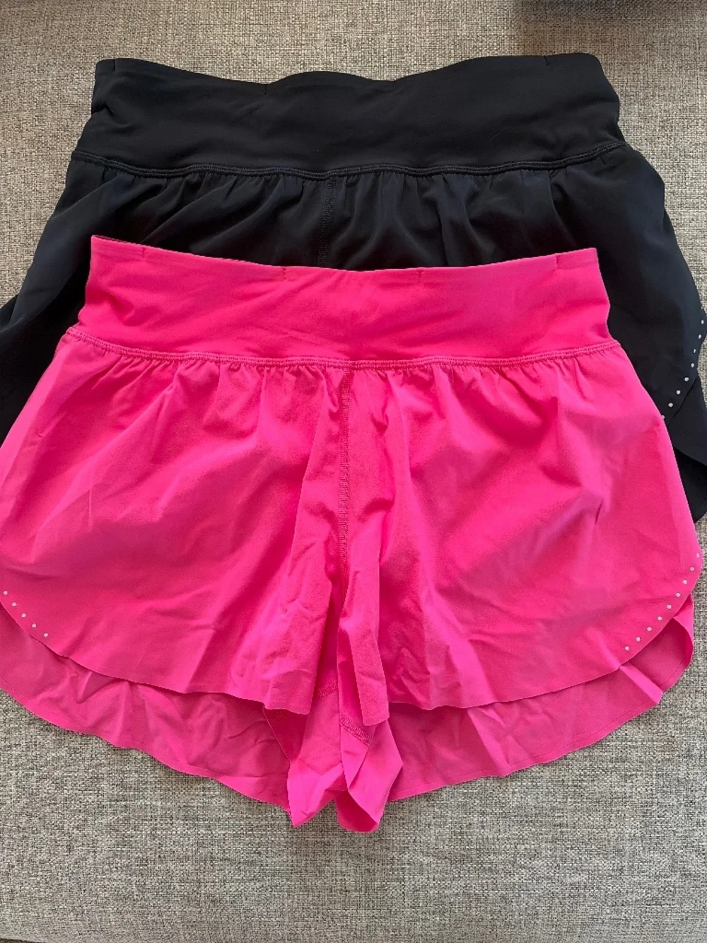 Lululemon Fast and Free high rise 3” with slit and zipper